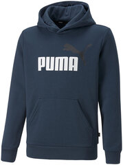 Джемпер Puma Ess + 2 Col Big Logo 586987 71/140, синий цена и информация | Свитеры, жилетки, пиджаки для мальчиков | kaup24.ee