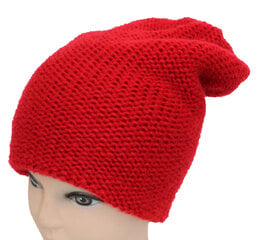 Naiste kootud topeltmüts Aushra_Bl hind ja info | Naiste mütsid ja peapaelad | kaup24.ee