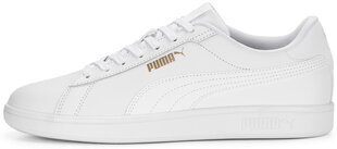 Meeste jalanõud Puma Smash 3.0 L White 390987 01 390987 01/8.5 hind ja info | Spordi- ja vabaajajalatsid meestele | kaup24.ee