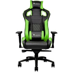 Игровое кресло Thermaltake GT-Fit, черное/зеленое цена и информация | Офисные кресла | kaup24.ee
