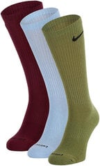 Носки Nike U Nk Everyday Plus Cush Crew Bordeaux SX6888 928/42-46 цена и информация | Мужские носки | kaup24.ee