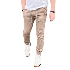 Meeste teksapüksid M.Sara, pruunid hind ja info | Meeste teksad | kaup24.ee