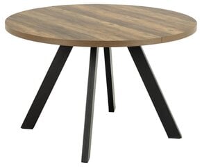 Обеденный стол Actona Lauge, коричневый/черный цвет цена и информация | Кухонные и обеденные столы | kaup24.ee