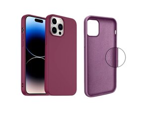 Jashinne Silicon case set 2in1: IP14 бордовый футляр и USB-кабель Lightning цена и информация | Ekraani kaitsekiled | kaup24.ee