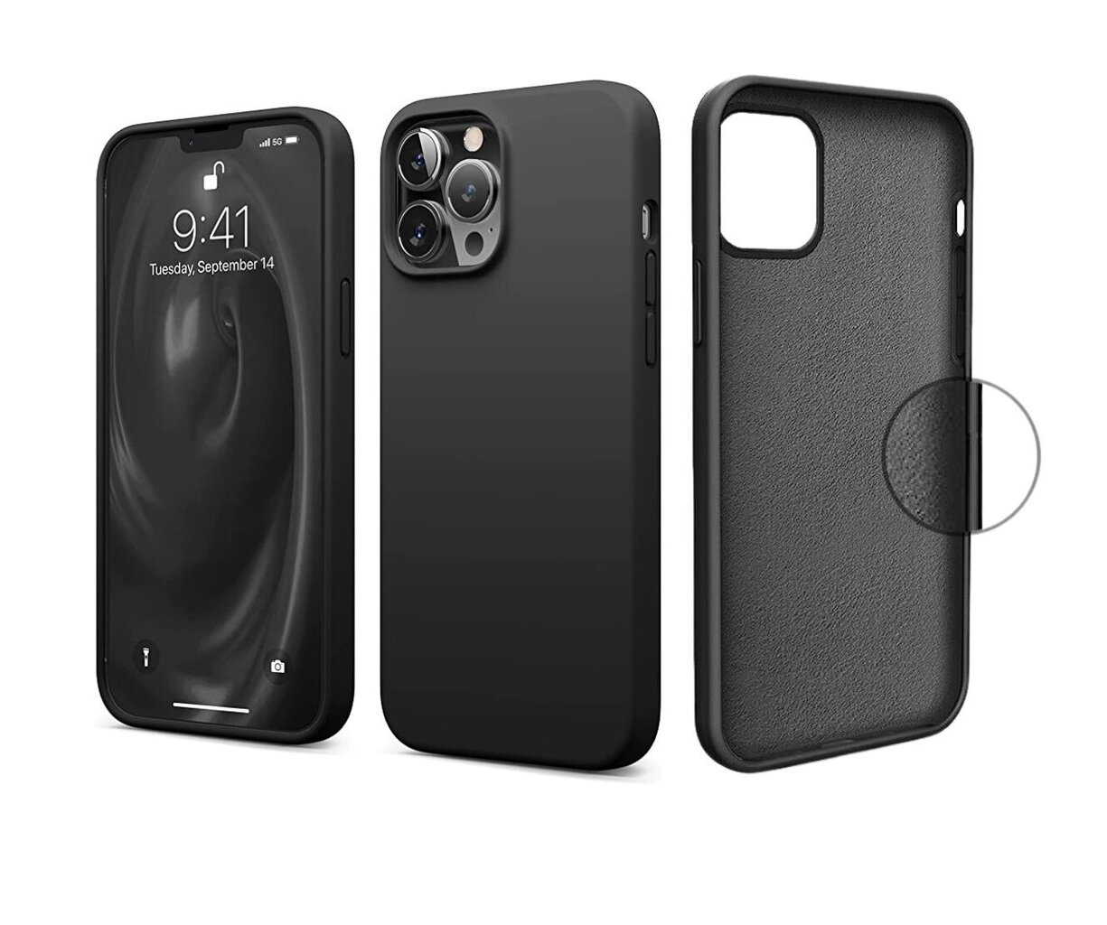 Jashinne Silicone Case Set 2in1 IP13P цена и информация | Telefoni kaaned, ümbrised | kaup24.ee