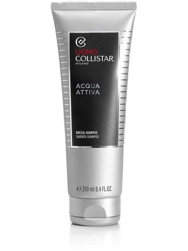 Dušigeel-šampoon meestele Collistar Acqua Attiva, 250 ml hind ja info | Dušigeelid, õlid | kaup24.ee