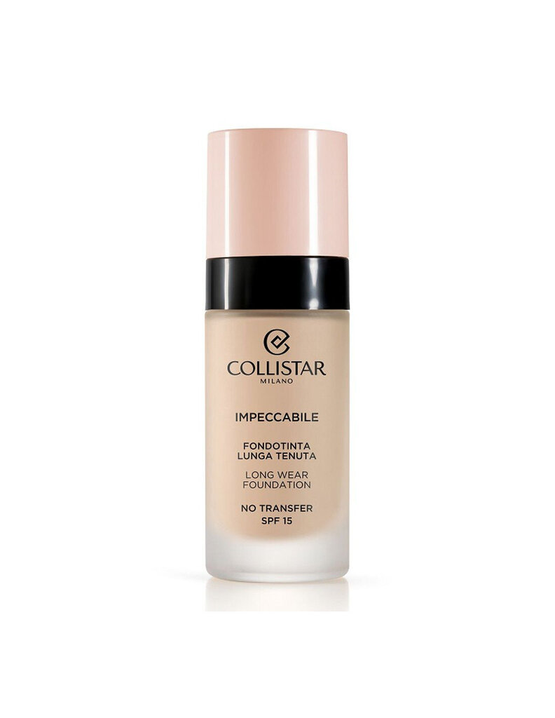 Kauapüsiv jumestuskreem Collistar Impeccabile SPF 15, Beige, 30 ml hind ja info | Jumestuskreemid, puudrid | kaup24.ee