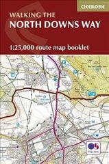 North Downs Way Map Booklet цена и информация | Путеводители, путешествия | kaup24.ee