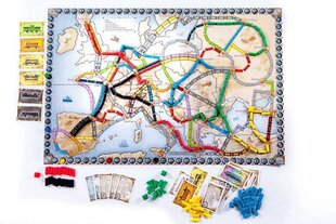 Lauamäng Days of Wonder Ticket To Ride Europe, FIN цена и информация | Настольные игры, головоломки | kaup24.ee