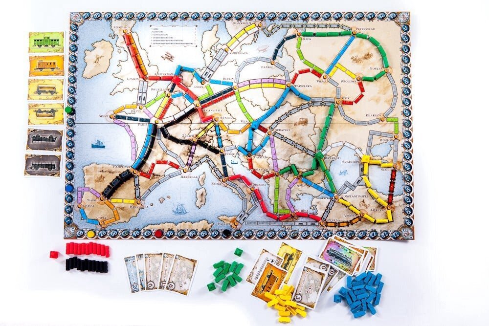 Lauamäng Days of Wonder Ticket To Ride Europe, FIN цена и информация | Lauamängud ja mõistatused | kaup24.ee