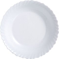 Плоская тарелка Luminarc Feston Белый Cтекло (25 cm) (24 штук) цена и информация | Посуда, тарелки, обеденные сервизы | kaup24.ee