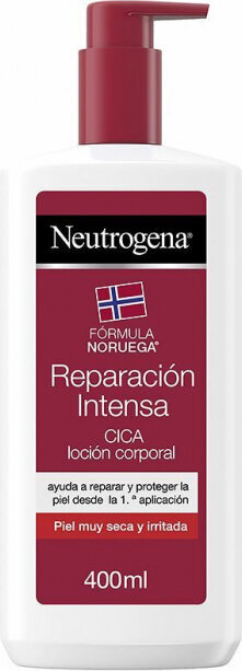 Ihupiim Neutrogena Cica Taastav intensiivhooldus (400 ml) hind ja info | Kehakreemid, losjoonid | kaup24.ee