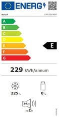 Bosch GSN33VWEP hind ja info | Sügavkülmikud ja külmakirstud | kaup24.ee