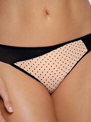 Naiste stringid Gorteks Clair Nude - Black Dots hind ja info | Naiste aluspüksid | kaup24.ee