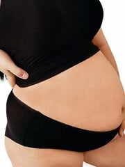 Julimex эластичные безшовные трусики для беременных "Flexi-One Maxi Black" цена и информация | Трусики | kaup24.ee