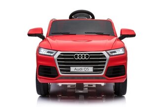 Audi Q5 Black одноместный электромобиль, красный цена и информация | Электромобили для детей | kaup24.ee