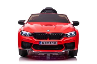 BMW M5 ühekohaline elektriauto, punane hind ja info | Laste elektriautod | kaup24.ee