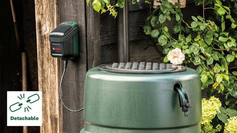 Gardenpump 18v-2000 (1x2.5ah) Akutoitel Vihmaveepump 06008c4202 Bosch hind ja info | Hüdrofoorid | kaup24.ee