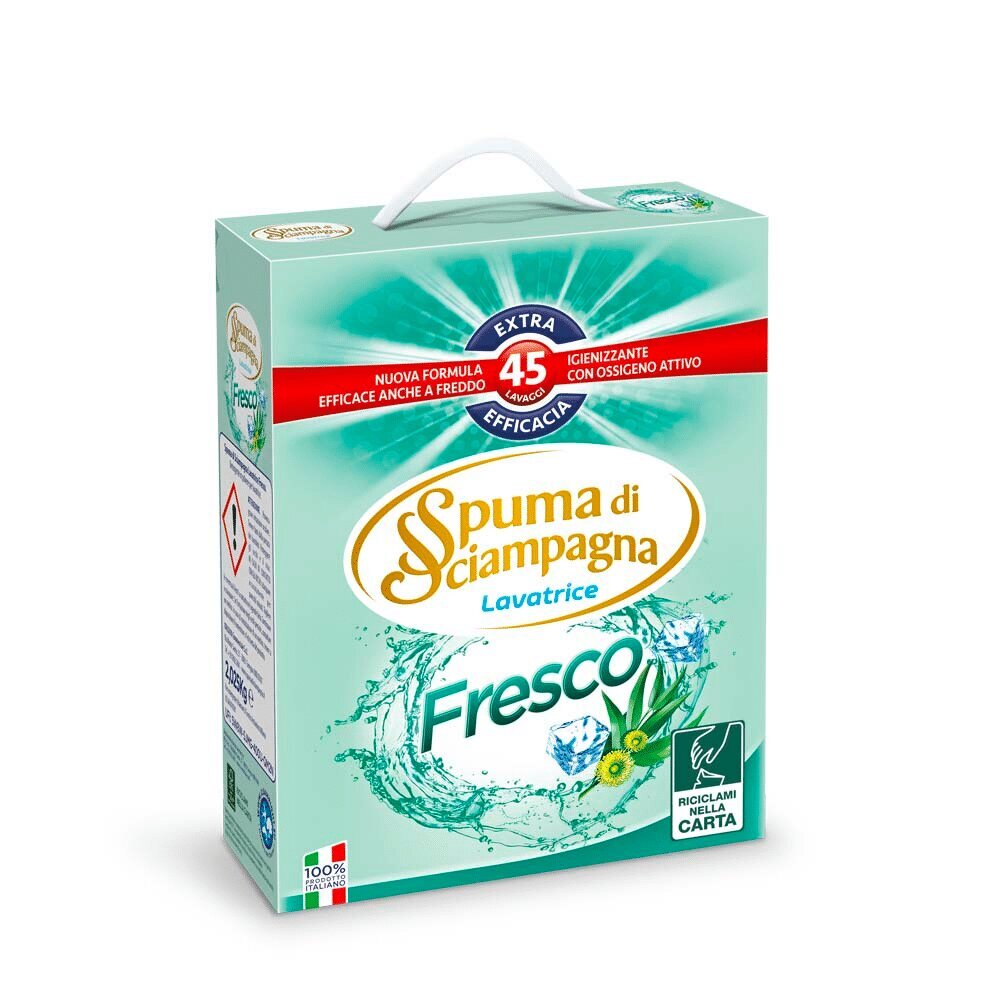 Spuma di Sciampagna pesupulber FRESCO 45 цена и информация | Pesuvahendid | kaup24.ee