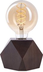 Laualamp Crown LED, tumepruun hind ja info | Laualambid | kaup24.ee