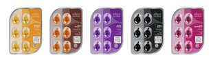 Витамины для ухода за темными волосами Ellips Shiny Black, 8 шт. цена и информация | Маски, масла, сыворотки | kaup24.ee