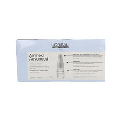 Ampullid L'Oreal Professionnel Paris Aminexil Advanced tugevdav juuksehooldus (10 x 6 ml) hind ja info | Maskid, õlid, seerumid | kaup24.ee