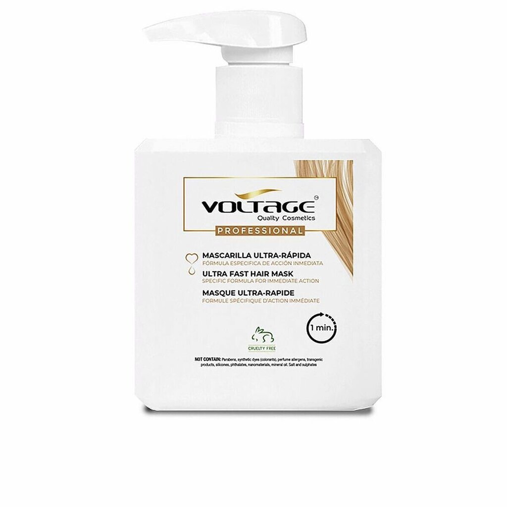 Juuksemask Professional Voltage (500 ml) цена и информация | Maskid, õlid, seerumid | kaup24.ee