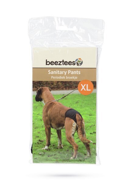 Koera jooksuajapüksid XL Beeztees, must hind ja info | Hooldusvahendid loomadele | kaup24.ee