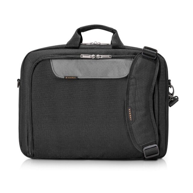 EVERKI sülearvutikott-kohver Advance Briefcase 17.3" EKB407NCH17, must hind ja info | Sülearvutikotid | kaup24.ee