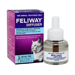 Feliway Classic diffuusori täitepudel / 48ml цена и информация | Средства по уходу за животными | kaup24.ee