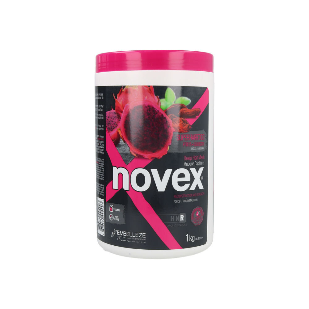 Juuksemask Novex Superhairfood Pitaya + Goji hind ja info | Maskid, õlid, seerumid | kaup24.ee