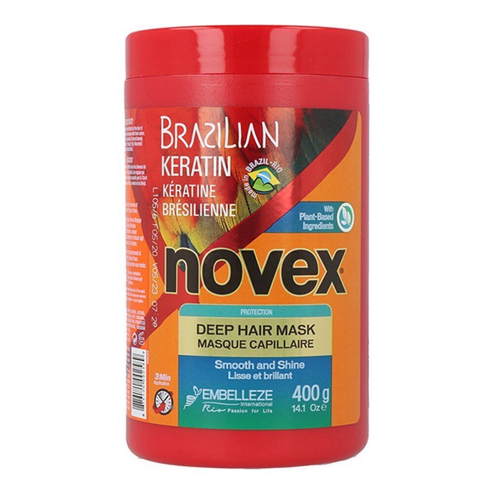 Juuksemask Novex Brazilian hind ja info | Maskid, õlid, seerumid | kaup24.ee