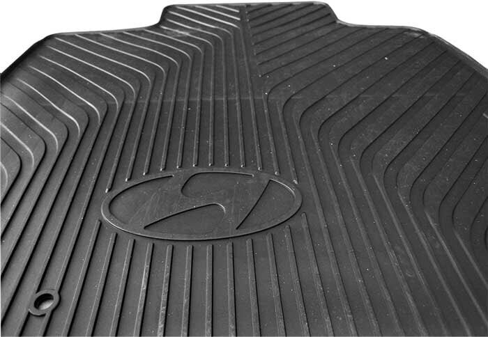 Matid Hyundai Veloster 2011-, mustad цена и информация | Kummimatid | kaup24.ee