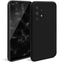 Силиконовый чехол Moozy Minimalist для Samsung Galaxy A32 5G, черный цена и информация | Чехлы для телефонов | kaup24.ee