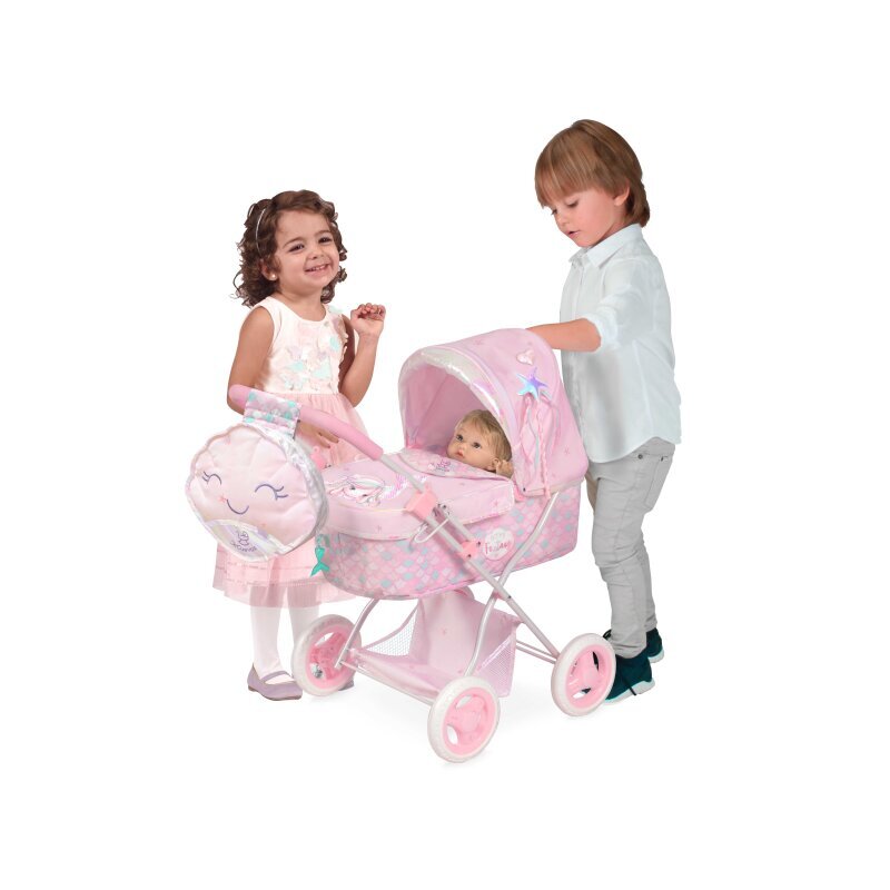 DeCuevas Toys Doll jalutuskäru seljakotiga "Ocean Fantasy" 60cm 85041 цена и информация | Tüdrukute mänguasjad | kaup24.ee