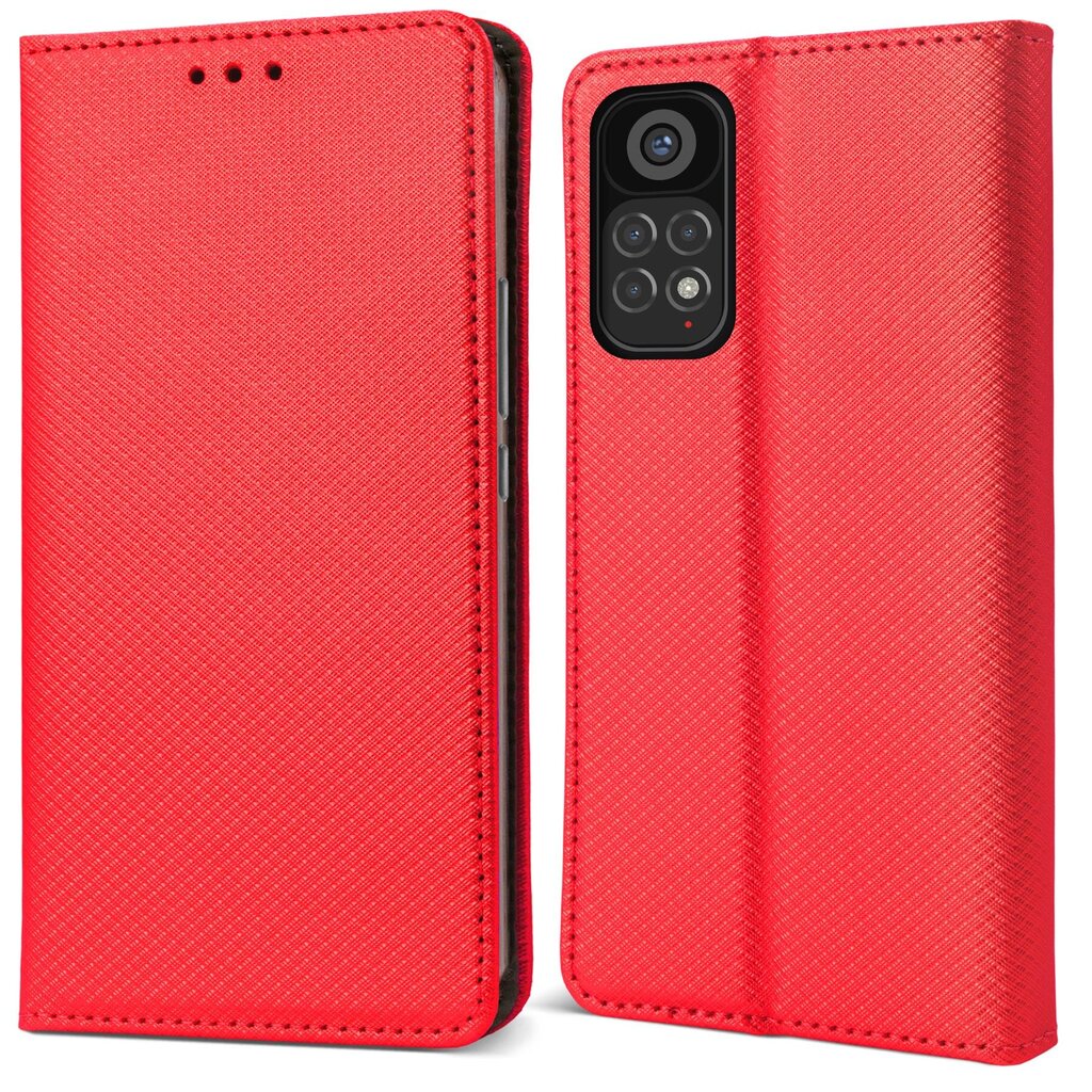 Telefoniümbris Moozy Xiaomi Redmi Note 11, 11S, Punane hind ja info | Telefoni kaaned, ümbrised | kaup24.ee