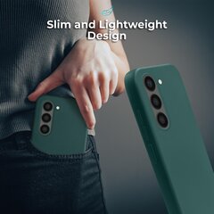 Чехол Moozy Lifestyle для Samsung Galaxy S23, темно-зеленый цена и информация | Чехлы для телефонов | kaup24.ee