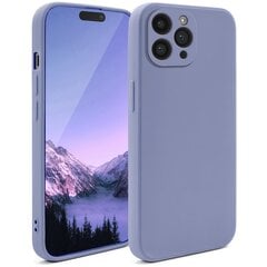 Силиконовый чехол Moozy Minimalist для iPhone 14 Pro Max, серо-голубой цена и информация | Чехлы для телефонов | kaup24.ee