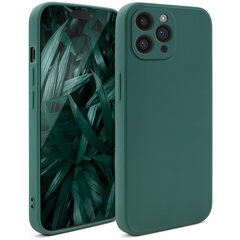 Силиконовый чехол Moozy Minimalist для iPhone 14 Pro Max, темно-зеленый цена и информация | Чехлы для телефонов | kaup24.ee