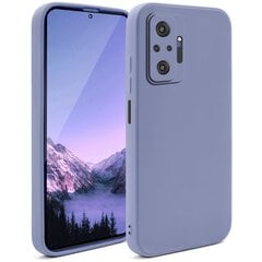 Силиконовый чехол Moozy Minimalist для Xiaomi Redmi Note 10 Pro, Xiaomi Redmi Note 10 Pro Max, серо-голубой цена и информация | Чехлы для телефонов | kaup24.ee