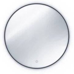 Seinapeegel koos valgustusega Divissi A, 80x80 cm hind ja info | Vannitoa peeglid | kaup24.ee