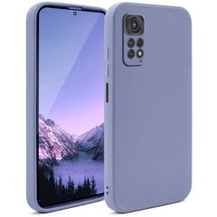 Силиконовый чехол Moozy Minimalist для Xiaomi Redmi Note 11, Xiaomi Redmi Note 11S, серо-голубой цена и информация | Чехлы для телефонов | kaup24.ee