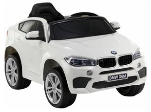 Elektriline laste auto Bmw X6, valge hind ja info | Laste elektriautod | kaup24.ee