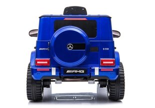 Детский одноместный электромобиль Mercedes G63, синий цена и информация | Электромобили для детей | kaup24.ee