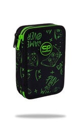 Форменный пенал с двумя отделениями, с принадлежностями CoolPack Jumper 2 Dinosaurs D066330 цена и информация | Пеналы | kaup24.ee