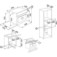 FRANKE FMA 97 P XS (116.0606.100) Ahi цена и информация | Духовки | kaup24.ee