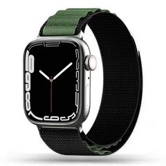 Tech-Protect kellarihm Nylon Pro Apple Watch 42/44/45/49mm Military Green, roheline цена и информация | Аксессуары для смарт-часов и браслетов | kaup24.ee