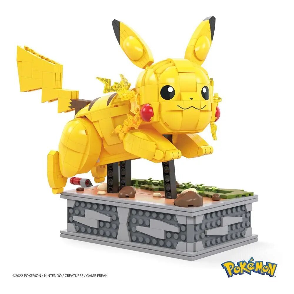Mega mängukomplekt Pokemon Kinetic Pikachu Bulid Set hind ja info | Klotsid ja konstruktorid | kaup24.ee