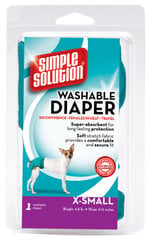 Naiste mähkmed Simple Solution, XS, 1 tk. hind ja info | Hooldusvahendid loomadele | kaup24.ee