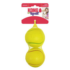 Koera mänguasi Squeezz tennisepallid Kong M, 2 tk, värvi valik цена и информация | Игрушки для собак | kaup24.ee